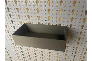 C3E Kleinteile Ablagebox für Küpper Lochwand - Box 150 mm, 250 mm und 400 mm Systemhalter Locwhand Zubehör (150 mm)