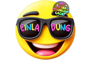 ‎VULAVA VULAVA 12x Smiley EINLADUNGSKARTEN KINDERGEBURTSTAG Junge Mädchen - die Emoji PARTY Karten sind die lustige Smiley EINLADUNG für Jungen Kinder GEBURTSTAG Schulanfang Kinderparty witzig Einschulung