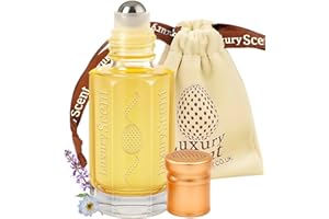 Perfume Oil Sweet Patchouli 6ml Roll-On by Luxury Scent – Long Lasting Alcohol-Free Unisex Attar with Warm Spicy Musky Woody Earthy Arabian Inspired Notes, Travel Size Body Oil Fragrance