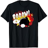 Boom! Explosive Bomb Artwork Funny Cartoon Gift Maglietta