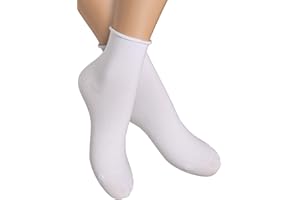alber's SENSITIVE – 5 Paia di Calze Donna in Cotone, Senza Elastico, Sanitarie e Sportive, Polsino Super Comfort
