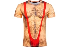 RAISEVERN Unisex 3D Printed Tops Tees Casual Short Sleeve T Shirts for Men Women S - XXL