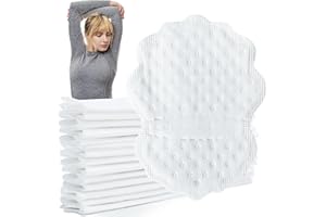 TOPBELIEF 60 Pcs Armpit Sweat Pads Disposable, Comfortable Sweat Absorbing Pads, Antiperspirant Absorbing Pads, Self Adhesive Armpit Sweet Pads, Invisible Underarm Sweat Pads To Keep Underarm Dry, Clothes Clean