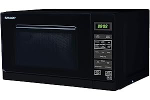 Sharp R272KM Solo Touch Control Microwave, 20 Litre capacity, 800W, Black