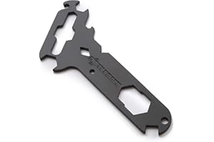 Dirty Rigger DTY-MULTITOOL Black Multitool With 14-In-1 Separate Rigger Tools Including Wing Nut Spanner