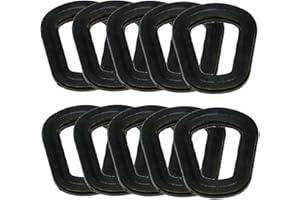 Oxid7® 10x Ersatzdichtung passend für 5, 10 und 20 Liter Metallkanister | Kraftstoffbeständig, entspricht den Anforderungen der Brennstofflagerung