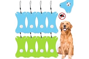 Delisouls Zeckenkarte mit Lupe, 8er-Pack Neue Zeckenkarten für Zecken in Verschiedenen Größen, Zeckenkarten für Zecken Zeckenkarte für Kinder, Zeckenkarte für Menschen, Hunde und Katzen