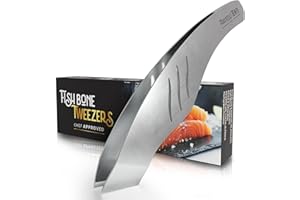 FRATELLI TENTI ITALY Pinzette per Lische di Pesce - Pinzetta Per Rimuovere Lische e Squame di Pesce, Servire Salmone a Fette, Sashimi e Qualsiasi Pesce