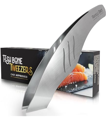 Pincette à Arêtes Fackelmann - Acier Inoxydable 18/10, 17 Cm, Argent