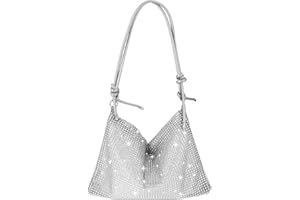 simarro Women's Bling Evening Handbag, Lady Girl Party Clutch Purse Shiny Rhinestone Evening Bags for Evening Prom Wedding Party Banquet