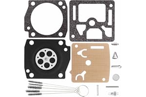 QAZAKY Carburatore a Membrana Guarnizione Rebuild Kit di Riparazione per RB-31 Stihl 034 MS340 MS360 036 044 Zama C3A S4A S4B S4C S19 S25 S26 S27 S27A S27B S27C S27D S31 S31A