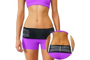 XFLYP Sacroiliac Hüftgürtel Versio, Rückengurt Gelenkbandage für Frauen und Männer, Dreifache Stärke Plus Lindert Ischias, Becken, unteren Rücken und Beinschmerzen, Stabilisiert SI-Gelenke