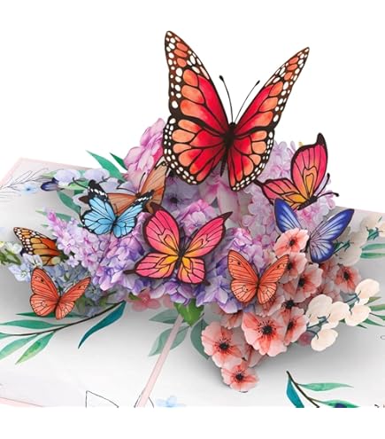 Papercrush® Carte Pop-up Colibri – Carte D'anniversaire 3D