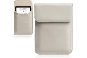 T Tersely Sleeve Case for 6 inch All-New Kindle 11th Gen 2024/2022 | for Kindle 10th 2019, for Kindle Paperwhite 10th 2018, for Kindle 5/6/7th 2012-2016, for Kobo Clara, Lightweight, Portable
