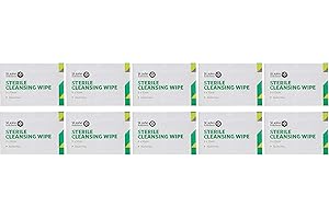 St John Ambulance Reinigungstücher, steril, 10 Stück