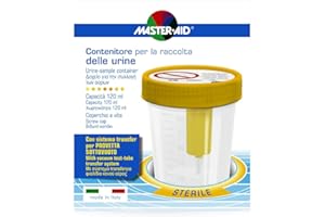 Master Aid Contenitore Urine Sottovuoto, Bianco/Blu