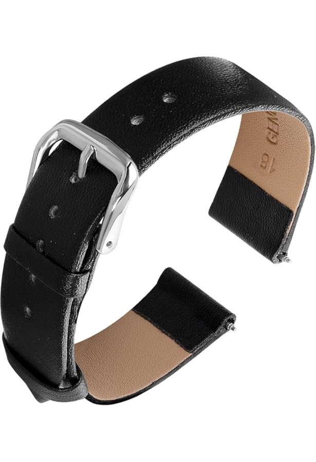 12 mm leren horlogeband met reliëf patroon in paars roségoud voor