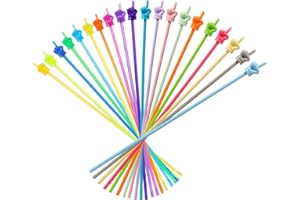 LUTER 20szt Mini Wskazniki Reczne, Plastikowe Mini Wskazniki dla Nauczycieli Wskaznik Palcowy do Czytania Palcowy Podstawowe Przedszkole Nauczanie Czytania (Kolor Macaron, Przezroczysty)