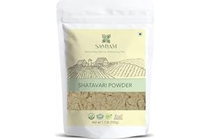 Samyam Shatavari Root Powder (Asperagus racemosus) - 500g (1.1 lb) Pack | Pour la santé des femmes