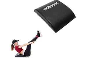 KYLIN SPORT ab Mat Tapis Abdominale Tapis d’entraînement Soutien pour le Crunch Tapis d’exercice