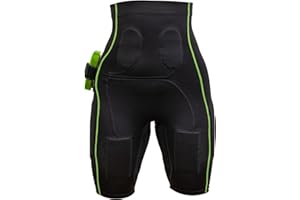 ‎EAGLEFIT eaglefit - EMS Pants Komplettsystem Kurze Hose mit 14 Elektroden Damen & Herren (kabellos) - EMS-Training für Zuhause - Effektives gezieltes Training für Bauch, Beine und Po