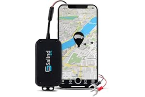 Salind GPS - SALIND 01 2G - GPS Tracker for Cars, Lorries and Other Vehicles - Direct Connection to Battery - UK & Worldwide Real Time Tracking, Tracking history, Alarms - Total Wire Length 1.57m