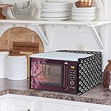 DREAM CARE Microwave Oven Cover Full Closure Suitable for IFB Samsung LG Panasonic Bajaj Whirlpool (21.5 x 13 x 20) Inch