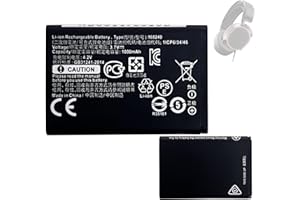 HIGHAKKU Batterie de rechange 160240 compatible avec les casques sans fil Steel-Series Arctis Pro Wireless Siberia 800 Siberia 840