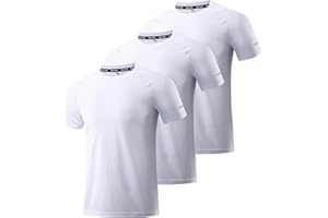 Boyzn 1, 3, 5 or 7 Pack Men's Workout Running Shirts, Dry Fit Moisture Wicking T-Shirt, Gym Athletic Short Sleeve Tee Shirts