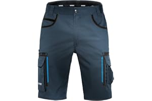 Uvex Tune-Up Pantalones Cortos de Trabajo | Pantalón Cargo | Bermudas con Multi - Bolsillos | Shorts Laboral | Grises - Negros - Azules - Verde