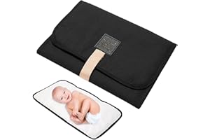 Kaxenig Pliable Matelas A Langer De Voyage, Tapis À Langer pour Bébé, Matelas À Langer Imperméable Pliable Et Confortable, Impermeable Portable Tapis A Langer Bebe pour Maison Extérieur ge