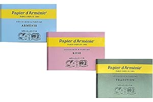 PAPIER D'ARMENIE Drei Düfte Papier d´Arménie im Set – drei verschiedene Heftchen