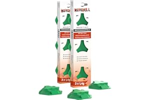 Novokill Efficaci Trappole con Veleno per Formiche 6 Pezzi, Pronto per l'uso Casa e Esterno, Prodotte in UE