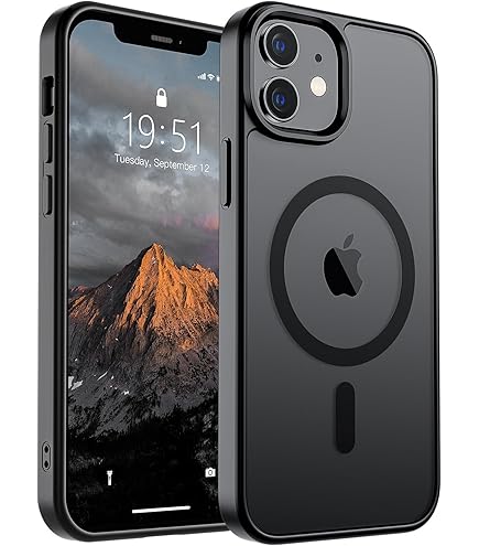 The Kase - Pellicola Protettiva Privata In Vetro Temperato  100 Di Copertura Della Superficie Per Apple Iphone 12 Mini Nero 22283