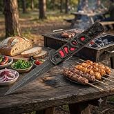 Kamp alanlarında kullanılanılabilen, G&uuml;nl&uuml;k kullanıma uygun bı&ccedil;ak, Kamp ve Outdoor - Kırmızı Renk
