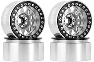 INJORA 1.9 Beadlock Felge Negativ Offset 10,4mm CNC Aluminium Rad für TRX4 SCX10 Gen8 VS4-10 1/10 RC Crawler Auto