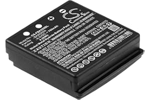 BORNMIO CS-FBA209BL Batteries 700mAh Compatible avec [HBC] FBFUB09N, FUB 9NM 6V, FUB9NM, Linus 4, Linus 6, Micron 4, Micron 6, Radiomatic Eco, Remote Control Crane Truck Driving, Spectrum 1, Spectrum 2, Spec