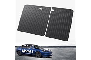 ASZSK [2 Pezzi] Coprisedile per Tesla Model 3 2024 2025, Protezione Sedili Posteriori Tesla Model 3 Highland, Accessori Protezione Sedile Posteriore in TPE