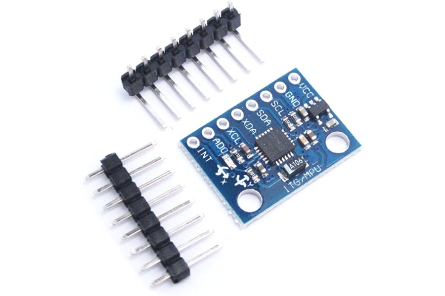 DollaTek GY-521 MPU-6050 Module mpu6050 module 3 Axis analog gyro sensor 3 Axis Accelerometer Module for DIY Compatible with Arduino and Raspberry Pi
