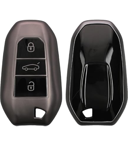 Cover Per Chiavi Auto Peugeot Citroen - Custodia In Silicone Per Telecomando Keyless - Foto 10