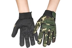 Long Keeper Kids Cycling Gloves - Full Finger Children Sports Gloves for Junior Boys Girls Youth, Anti-Slip Bike Gloves with Grip for Scooter Football Running Riding