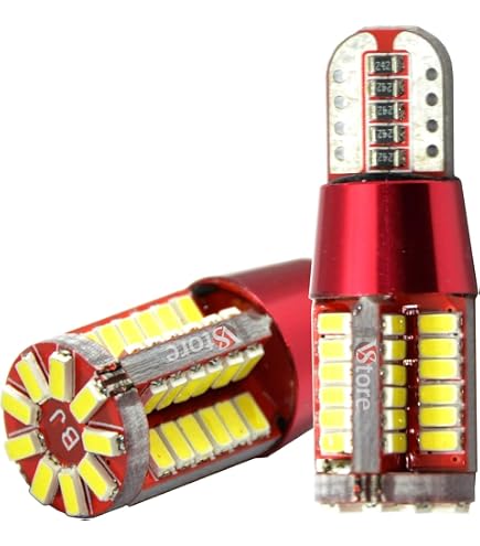 Ruiandsion T10 W5W 194 Cuneo Luce 12V LED Lampadine Verde Non Polarità Super Luminoso Targa Di Ricambio Luce Per Auto Interni Luce 2Pc - 9