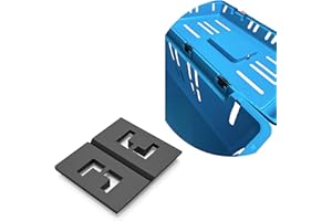 Sintrix Fab Bruchsicheres Elastisches Ersatz-Scharnier Gelb, kompatibel mit Pet Caddy I+II & Caddy Compact – Ersatzteil Scharnier für Transportbox Katze & Hundebox Auto