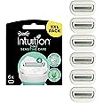 WILKINSON SWORD - Intuition Sensitive Care For Women | No Shave Gel Needed | Pack of 6 Razor Blade Refills