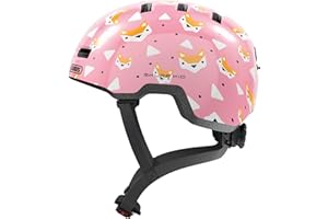 ‎ABUS ABUS Kinderhelm Skurb Kid - robuster Fahrradhelm im Skater-Look mit Platz für einen Zopf und vielfältigen Designs - für Mädchen und Jungen