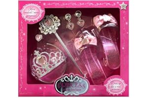 Baking Friends Princess Fashion Boutique Jewel Tiara Shoes Wand Earrings Accessory Playset Pink