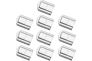 DMZK 10 Pcs Cierre de Resorte de Aleación de Zinc, Cierre de Caja, Cierres para Maletas, Cierre de Tapa, para Cajones, Armarios, Cajas de Regalo, Caja de Herramientas