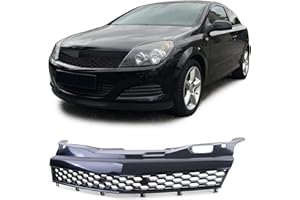 ‎CARPARTS-ONLINE Sport Waben Kühlergrill ohne Emblem Schwarz für Opel Astra H GTC TwinTop 05-10