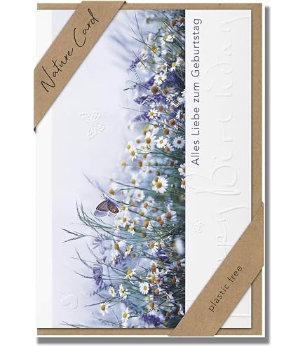 Whitman And Daughter Erdbeer-Geburtstagskarte – Premium-Karte 12,7x17,8 Cm Mit Umschlag, Innen: 'Happy Birthday'