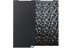 JUUPINE 256 x 268 mm, doppia stampa PEI build plate Smooth PEO + piastra di stampa in PET textured Heatingbed Spring Steel flessibile platform for Anycubic Kobra 3/Kobra 3V2/ACE Pro 3D Printer